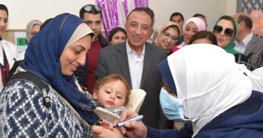 تطعيم 35% من المستهدف بالحملة القومية للتطعيم ضد شلل الأطفال بالإسكندرية