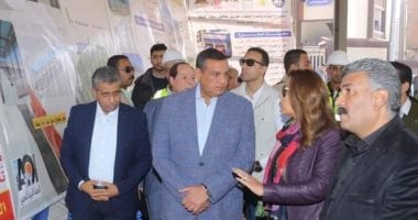 وزير التنمية المحلية ومحافظ دمياط يتفقدان مشروعات "حياة كريمة" ويفتتحان المركز التجارى برأس البر