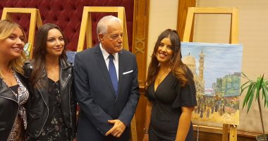 صور.. في افتتاح بينالي شرم الشيخ: توأمة مع أحد الأقاليم الإيطالية قريبا
