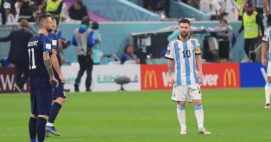 الأرجنتين ضد كرواتيا.. ميسي يشارك مبابي صدارة هدافي كأس العالم.. صور