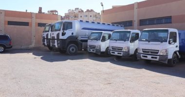"مياه البحر الأحمر" تدعم أسطول السيارات بـ19 مليون جنيه لمواجهة سقوط الأمطار