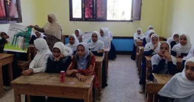 مياه الأقصر تنظم ندوات توعية بأهمية ترشيد استهلاك المياه بالمدارس والمعاهد.. صور