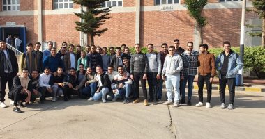 محطة مياه شبين الكوم البحارى تستقبل طلاب كلية التمريض.. صور