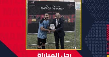 أحمد الشيخ رجل مباراة غزل المحلة وطلائع الجيش 