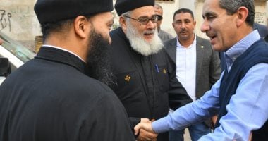 محافظ الغربية يتفقد محيط الكنائس فى 3 مراكز استعدادا لأعياد الميلاد