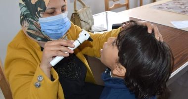 قافلة طبية بشرية وبيطرية لجامعة المنوفية بقرية شنشور فى أشمون