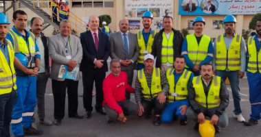 رئيس مياه القناة يشهد ختام فعاليات مسابقة السلامة والصحة المهنية بالإسكندرية