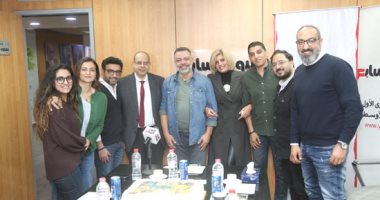 "اليوم السابع" تحتفل بنجاح مسلسل"إيجار قديم" في ندوة فنية.. صور  