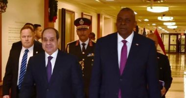 وزير الدفاع الأمريكى يشيد بروح القيادة شديدة الاتزان للرئيس السيسى لتحقيق الأمن والاستقرار بالشرق الأوسط