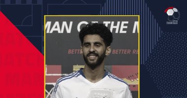 شريف رضا رجل مباراة سموحة و الداخلية في الدورى