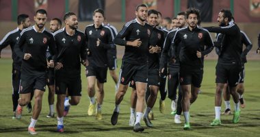 الأهلي يختتم استعداداته لمواجهة فيوتشر غدا فى الدورى الممتاز.. صور 