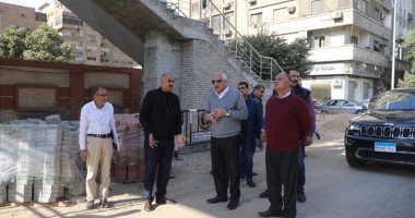محافظ الجيزة يتفقد مشروعات التطوير الجارية بشوارع أحمد عرابى وجامعة الدول العربية 