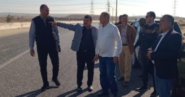السكرتير العام لبنى سويف يتفقد محور الفشن الحر على النيل ومنطقة آثار الحيبة  
