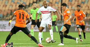 ناصر منسى وشلبى ونداى فى هجوم الزمالك أمام البنك الأهلى بكأس الرابطة