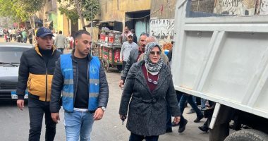 حى بولاق أبو العلا يشن حملة لرفع الإشغالات بمنطقة الوكالة