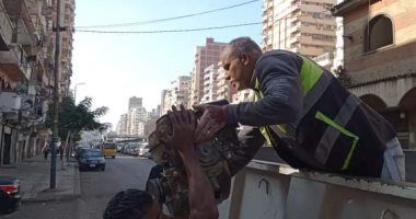 إيقاف بناء مخالف فى المنتزه والتحفظ على المعدات بالإسكندرية ‎‎