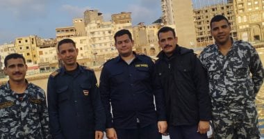 إنقاذ شخص سقط في نهر النيل بدمياط