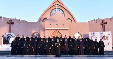 البابا تواضروس يلتقي بمَجْمع رهبان دير القديس يِحْنس القصير بالعلمين