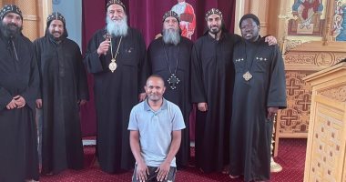 الأسقف العام بأفريقيا يزور الدير القبطي في جنوب إفريقيا 