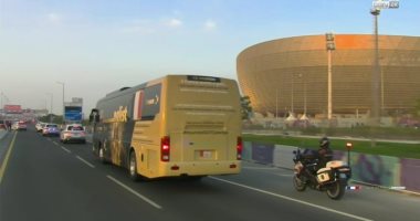 كأس العالم 2022.. حافلتا فرنسا والأرجنتين تصلان ملعب لوسيل