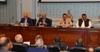 محافظ أسوان يطالب بحسم مشكلة تعدد جهات الولاية على بحيرة ناصر   