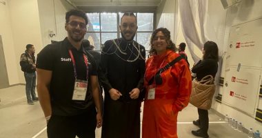 شاهد.. كواليس غناء ويجز "عز العرب" فى كأس العالم 2022