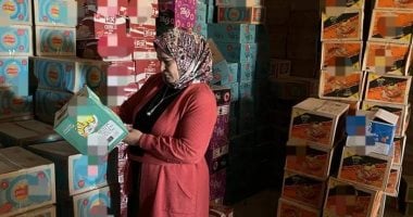 ضبط مخالفات وسلع مجهولة المصدر فى حملة تموينية بطلخا في الدقهلية 