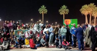 مهرجان التحطيب بالأقصر يستضيف رحلات "قطار الشباب والرياضة" فى ثاني أيامه.. صور