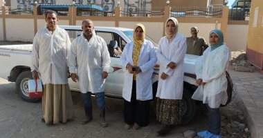 تحصين 35332 حيوانا ضمن الحملة القومية ضد الحمى القلاعية والوادى المتصدع بالأقصر