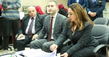 نائب محافظ كفر الشيخ ونائب وزير الاتصالات يتفقدان إدارة نظم المعلومات والتحول الرقمى
