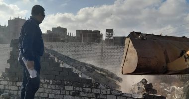 محافظ الإسكندرية: إزالة 17 حالة تعد بعزب حى المنتزه أول.. صور