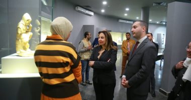 نائب وزير الاتصالات يتفقد متحف كفر الشيخ