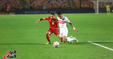 الزمالك يتقدم على الحرس بهدف يوسف أسامة فى أول 15 دقيقة