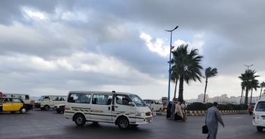 هطول أمطار خفيفة مع انخفاض فى درجات الحرارة بالإسكندرية.. صور 