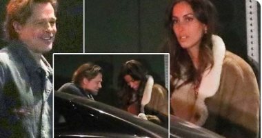 براد بيت يحتفل بعيد ميلاده مع حبيبته الجديدة..أكبر منها بـ 30 سنة..صور