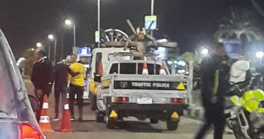 حملات مرورية مكثفة بشوارع دمياط.. صور 