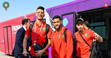 استقبال ملكى وشعبى حاشد لأسود المغرب فور وصولهم الرباط اليوم