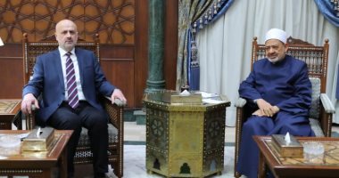 شيخ الأزهر يستقبل وزير الداخلية اللبنانى بمقر المشيخة
