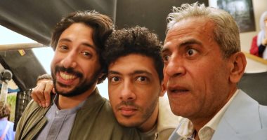 أسامة الهادى ابن صبرى فواز فى مسلسل "وبينا ميعاد" 