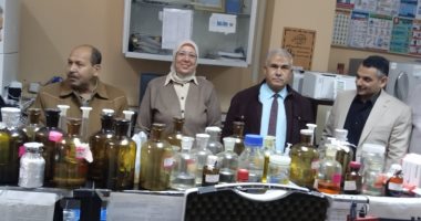 لجنة مسابقة التميز البيئى بجامعة مدينة السادات تتفقد عددا من الكليات لتقييمها