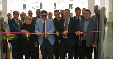 رئيس جامعة دمياط يفتتح نادى الجامعة لأعضاء هيئة التدريس