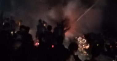 السيطرة على حريق نشب بمحل لعب أطفال بالشرقية 