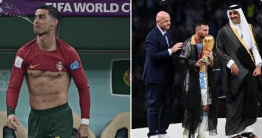كل ما قدمه ميسي ورونالدو مع الأرجنتين والبرتغال في 2022