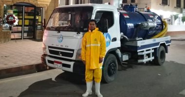 "مياه دمياط" ترفع درجة الاستعداد لمواجهة التقلبات الجوية ..صور