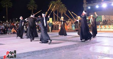 الأقصر تختتم الليالى الخمس للمهرجان القومى للتحطيب بساحة أبوالحجاج.. صور