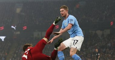 مان سيتي ضد ليفربول.. التعادل الإيجابي 1-1 يحسم الشوط الأول "فيديو"