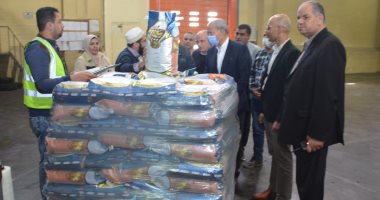 محافظ القليوبية يتفقد مصنع لتعبئة الأرز ومستشفى العبور العام.. صور
