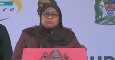 رئيسة تنزانيا تشكر مصر والرئيس السيسى بعد إنجاز مشروع سد جوليوس نيريرى