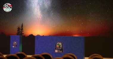 شوقي غريب ونجوم جيل 2001 فى قرعة بطولة كأس الأمم الأفريقية للشباب 