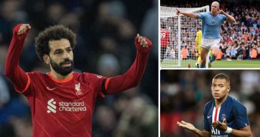 الكلام فى التريند.. محمد صلاح يحقق رقمين قياسيين أمام مانشستر سيتى.. اهتمام جماهيرى بأرقام مبابى وهالاند القياسية خلال عام 2022.. متابعة لإصابة أكرم توفيق.. ونادية الجندى تخطف الأنظار بإطلالة بيضاء